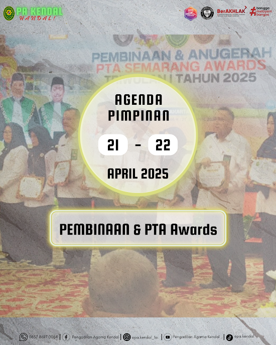 Agenda Pimpinan 2025