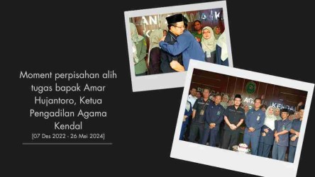Moment mengantar alih tugas 250